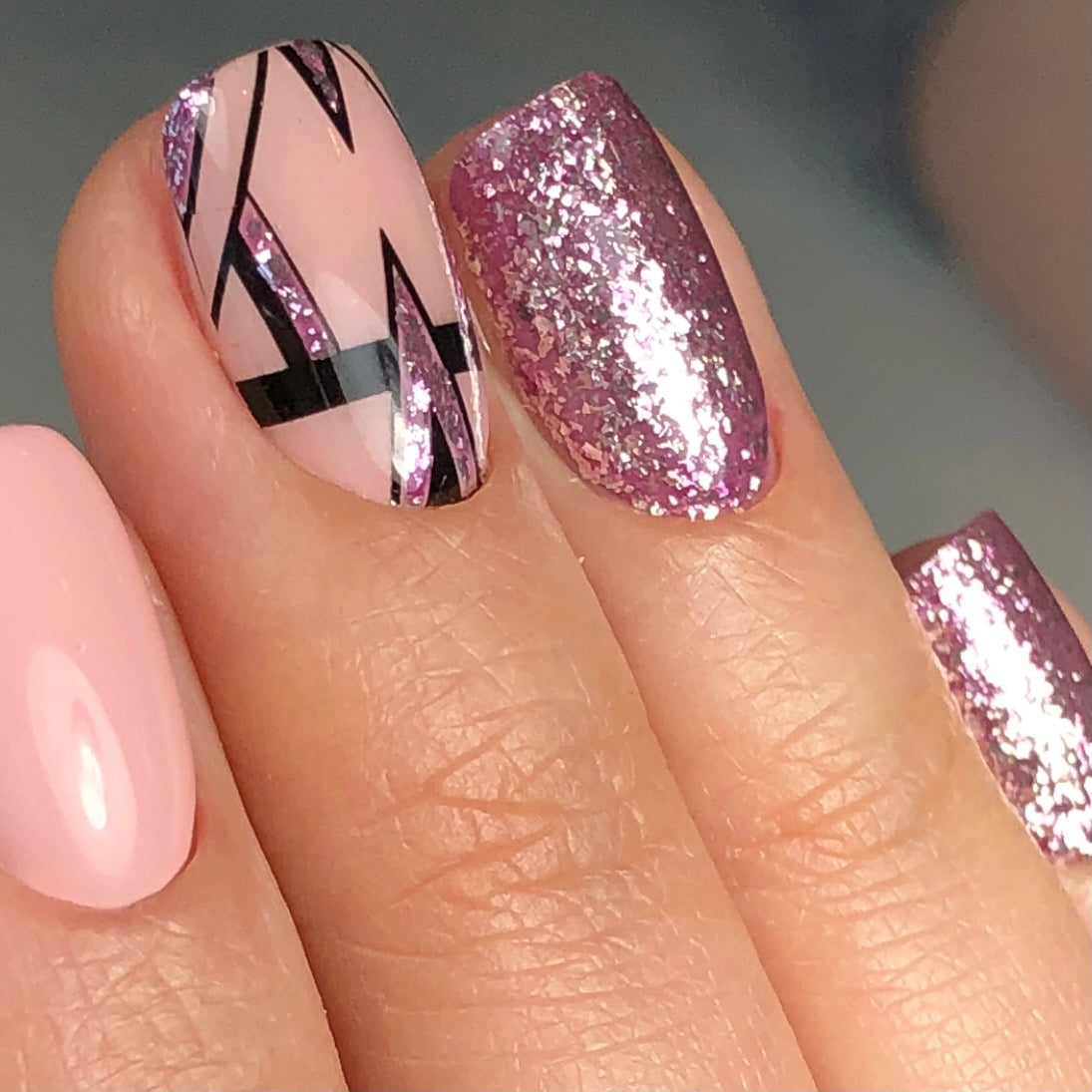 AKZENTZ GEL PLAY - GLITZ Pink Diamond
