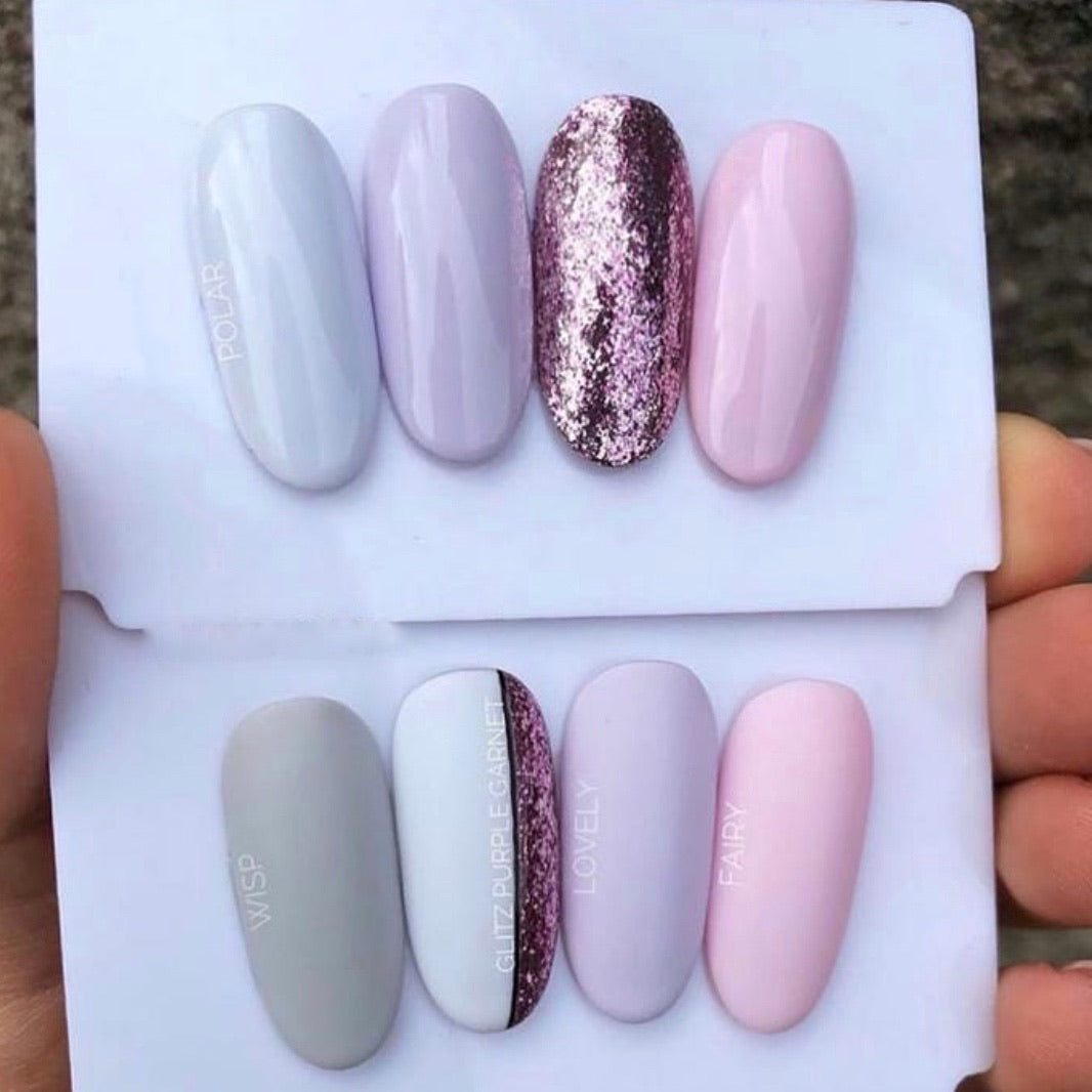 AKZENTZ GEL PLAY - GLITZ PURPLE GARNET