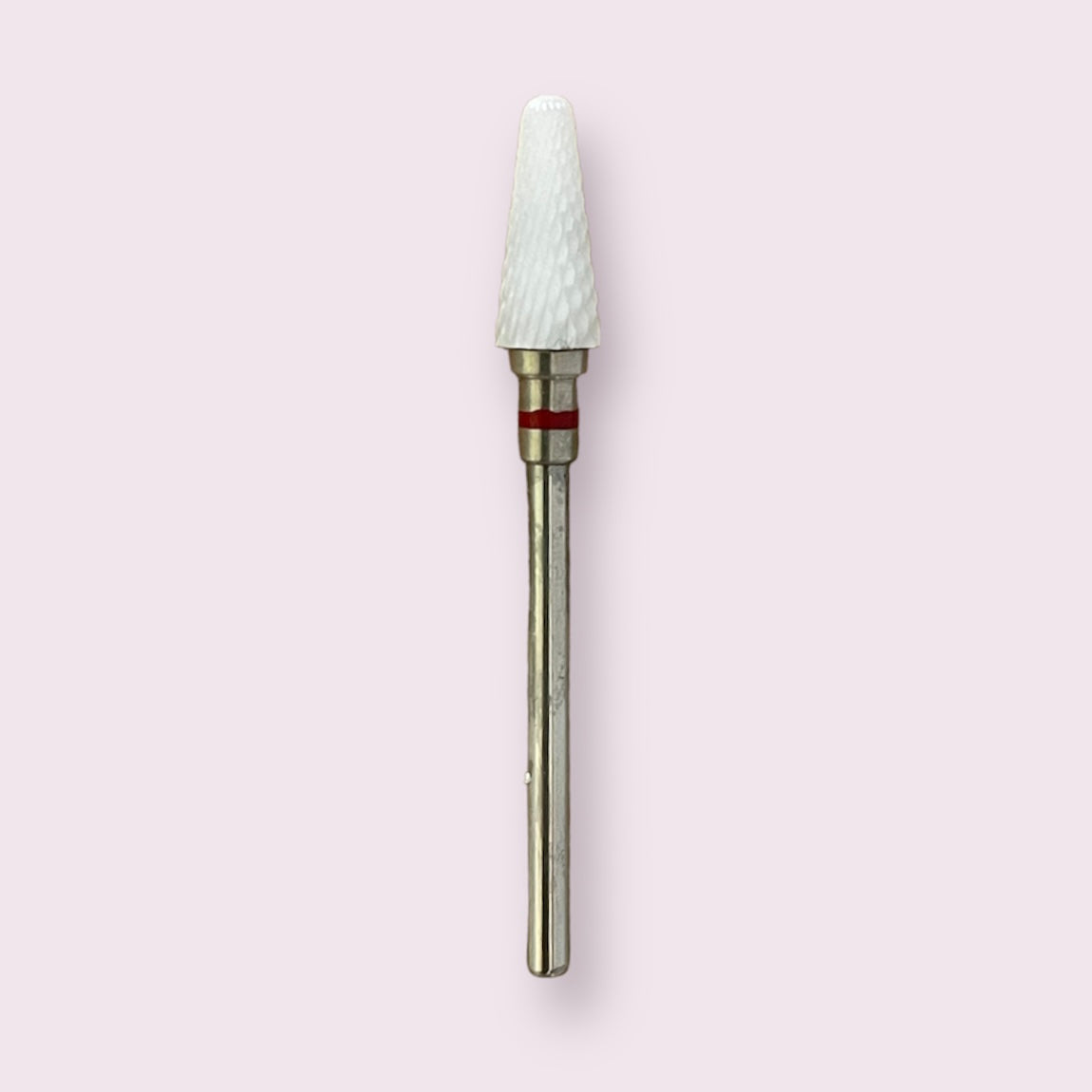 Ceramic Nail Bit for Removal Cone, Red (Fine)-Right Handed