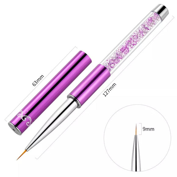 Thin Brush 9mm, 1pc