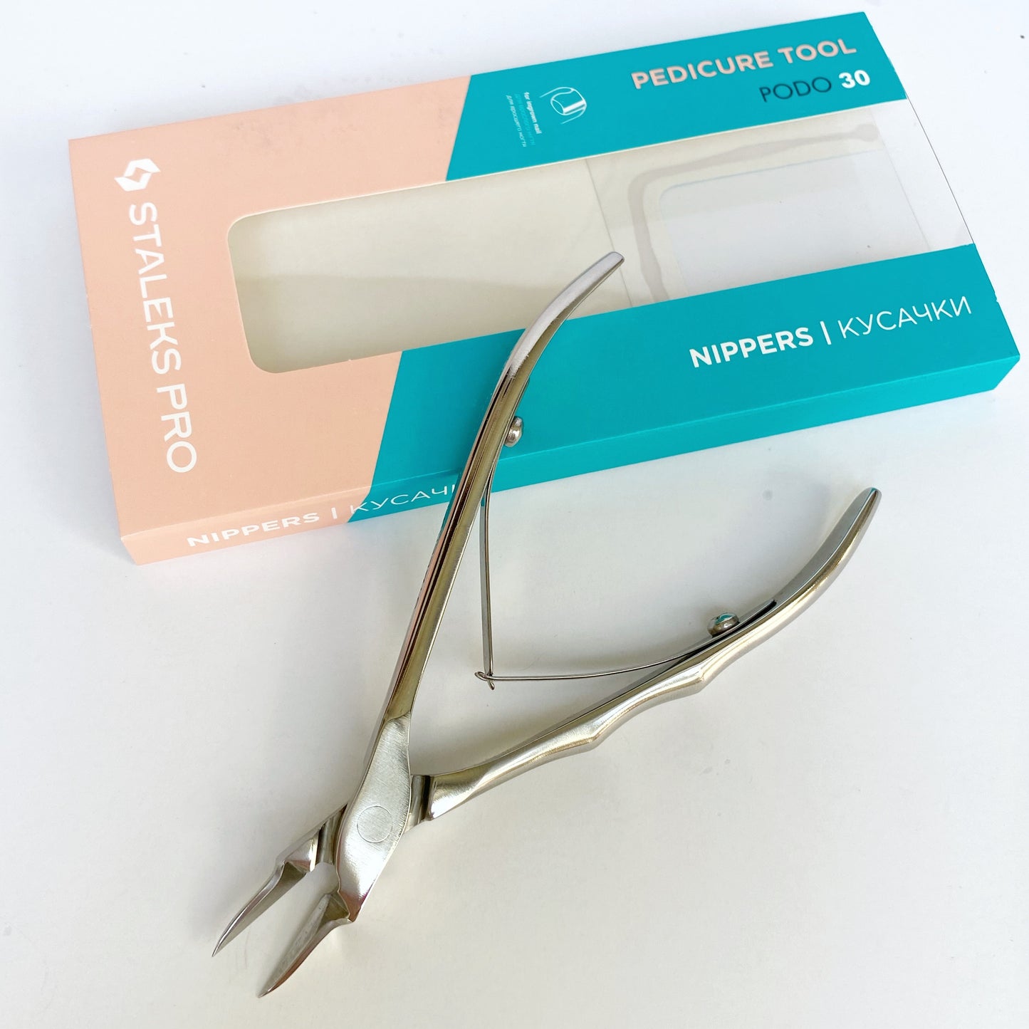STALEKS PRO Pedicure Nippers for Ingrown Nails, PODO30 (NP-30-18)