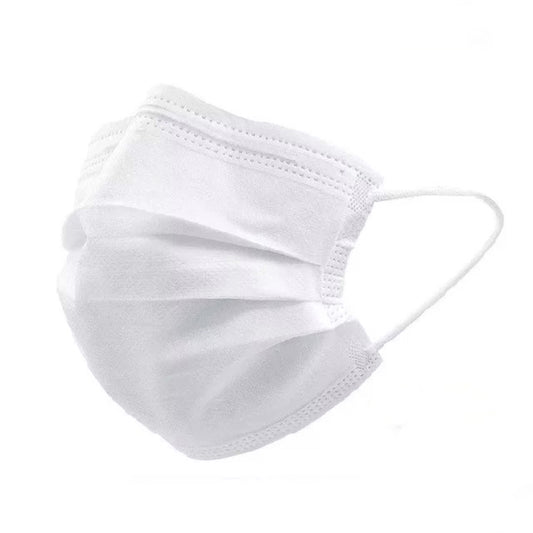 Dust Mask, disposable, 50 pc, white