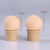Replacement sponges, 2 pieces for airpuffing applicator