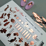 Slider Foil 22 Rose gold
