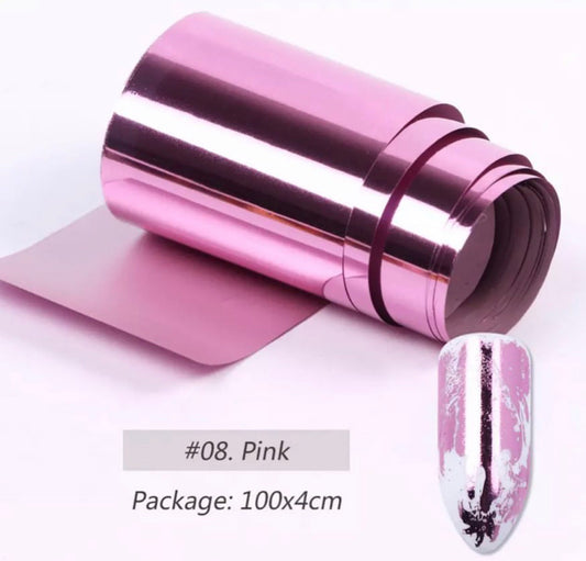 Design Foil, Pink, 40x1000mm