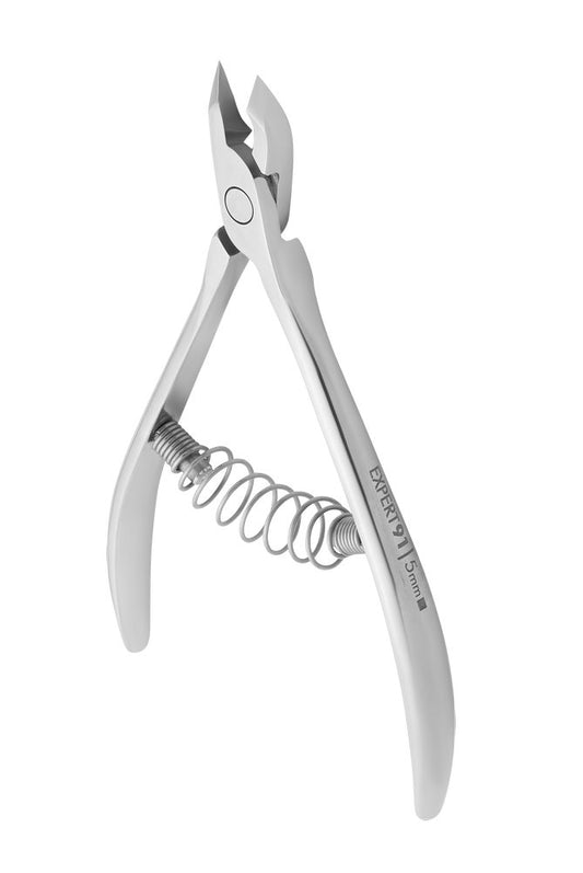 STALEKS PRO Expert Cuticle Nippers, Model NE-91-5 (5mm edge)